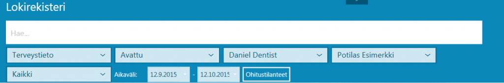 Suodattimet
