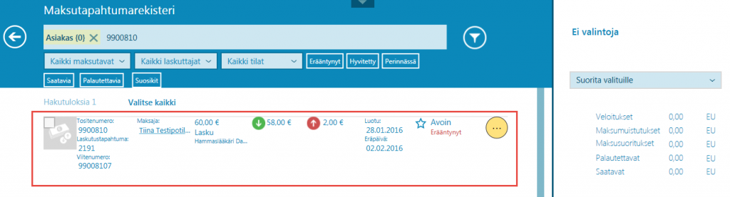 04 luottotappio