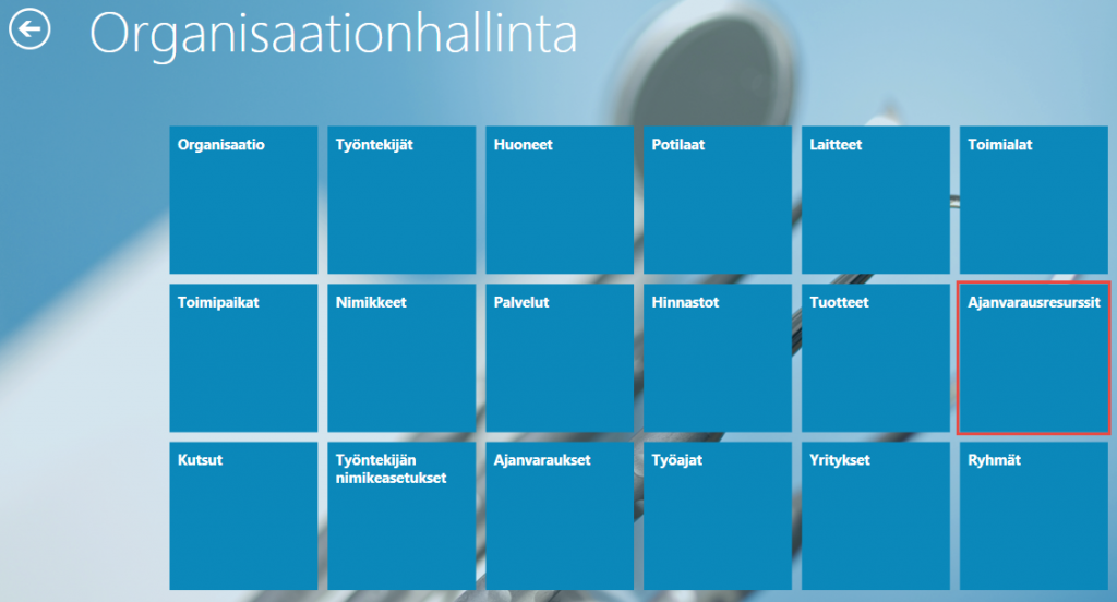 2. ajanvarausresurssit